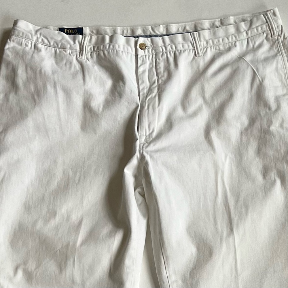 Polo Ralph Lauren White Chino Pants, Size 46 X 32 - Picture 4 of 7